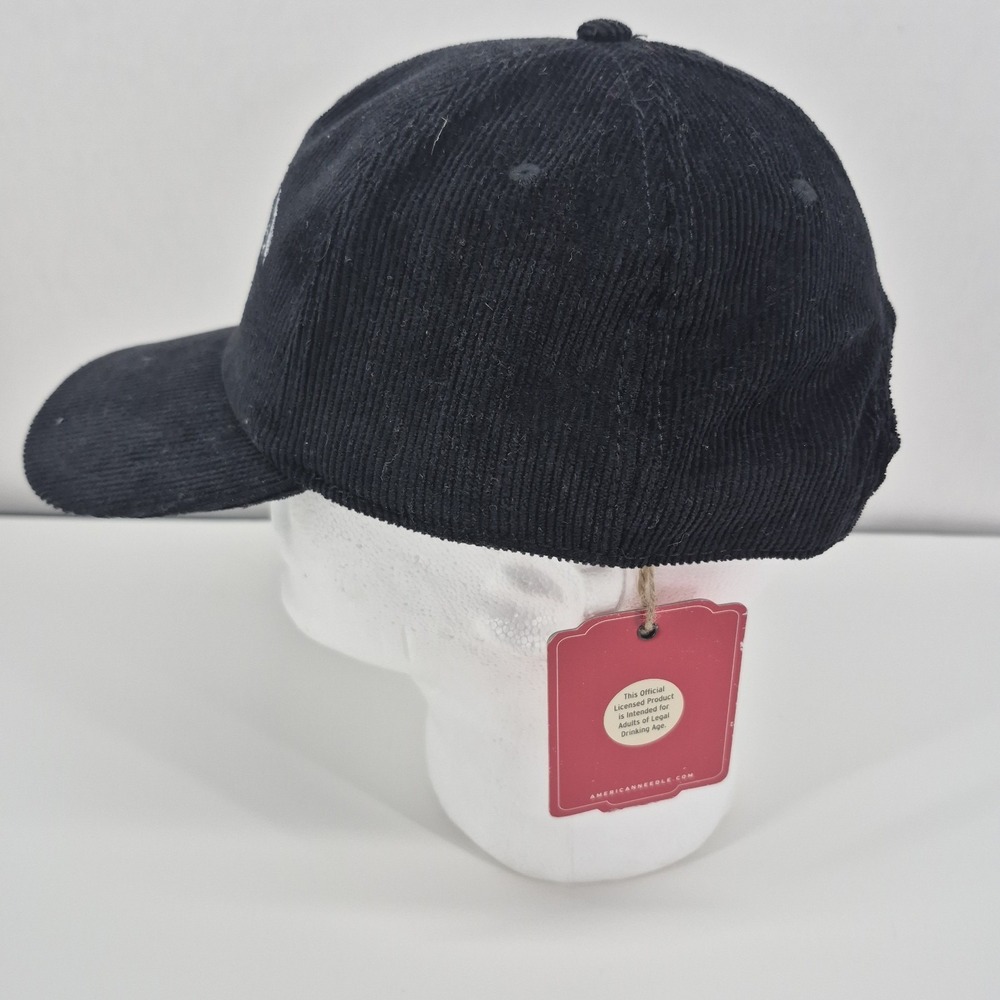 NWT American Needle Coors Banquet Black Corduroy Adjustable Snapback Hat Cap - Picture 3 of 6
